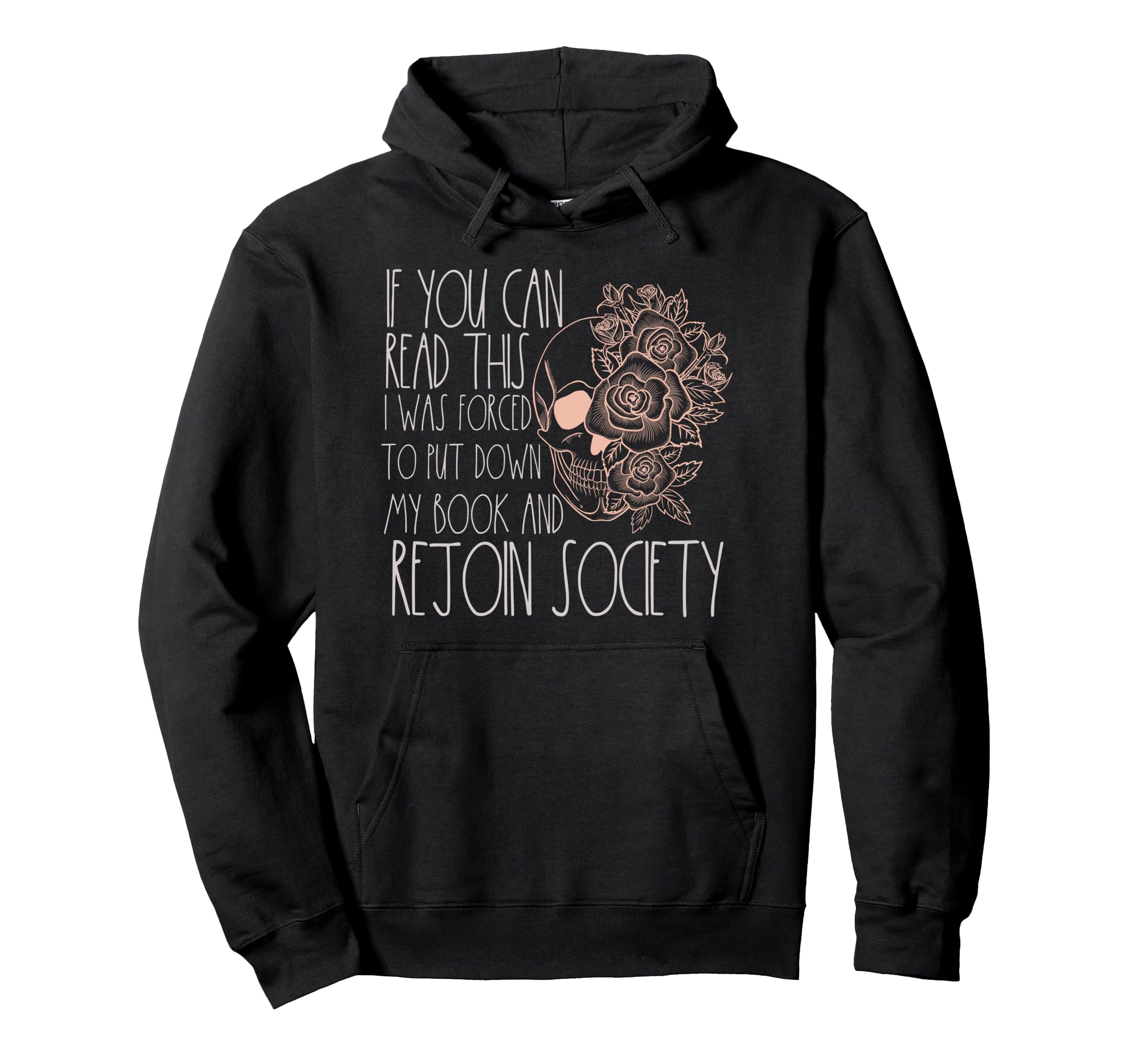 Spicy Book Lover If You Can Read This Dark Hoodie - Trendy Graphic Unisex - T-Shirt, Sweatshirt, Hoodie