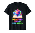 Reading Colors Our World Book T-Shirt - Casual Everyday Wear for Adults - T-Shirt, Sweatshirt, Hoodie