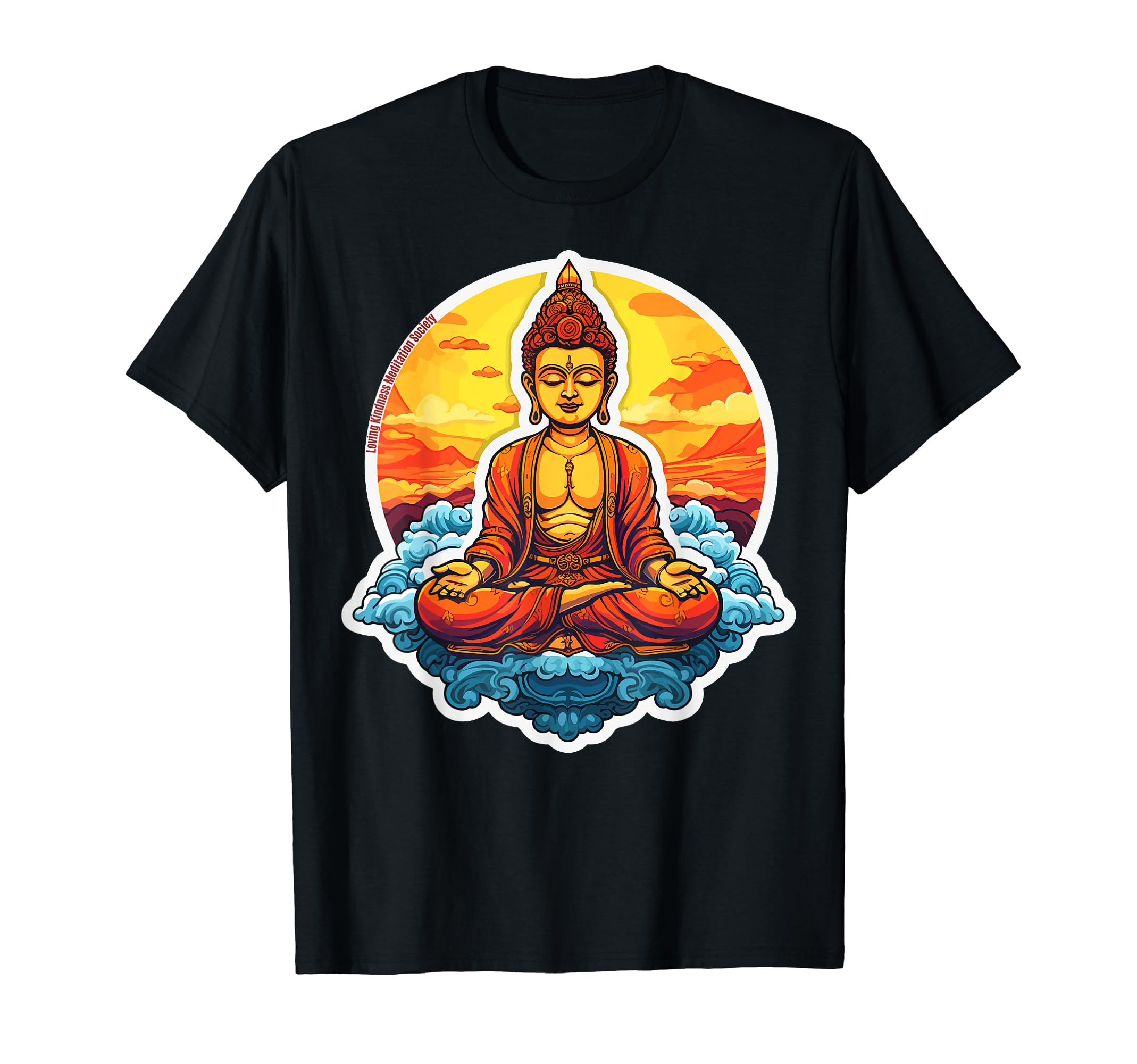 Mindfulness Buddha Buddhism Spiritual T-Shirt - Graphic Print Men Women - T-Shirt, Sweatshirt, Hoodie