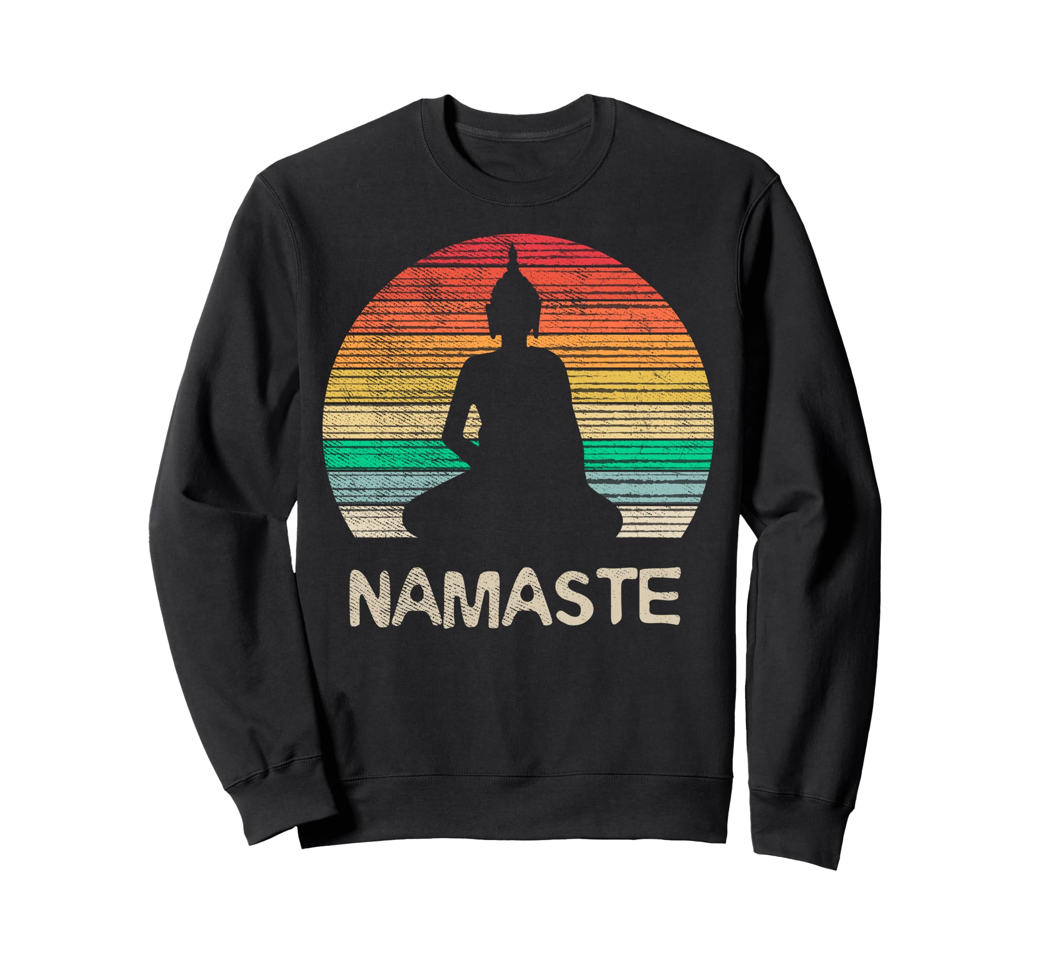 Buddha Yoga Lotus Pose Chakras Sweatshirt - Novelty Apparel Unisex - T-Shirt, Sweatshirt, Hoodie