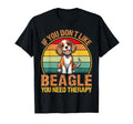 Funny Beagle Dogs Gifts Dog Owners T-Shirt - Aesthetic Graphic Unisex - T-Shirt, Sweatshirt, Hoodie