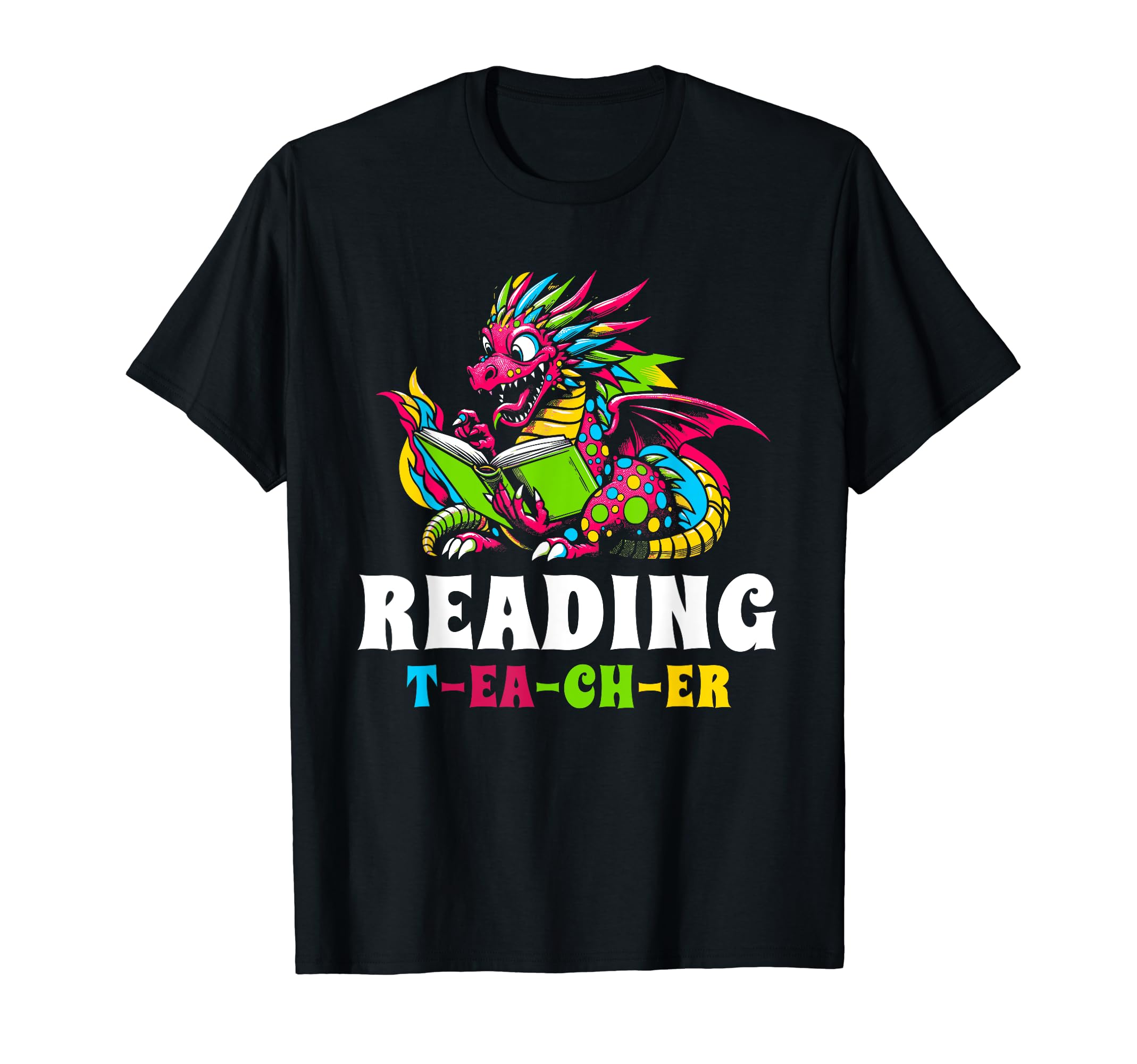 Reading Teacher Book Books Teaching T-Shirt - Minimalist Print Unisex - T-Shirt, Sweatshirt, Hoodie