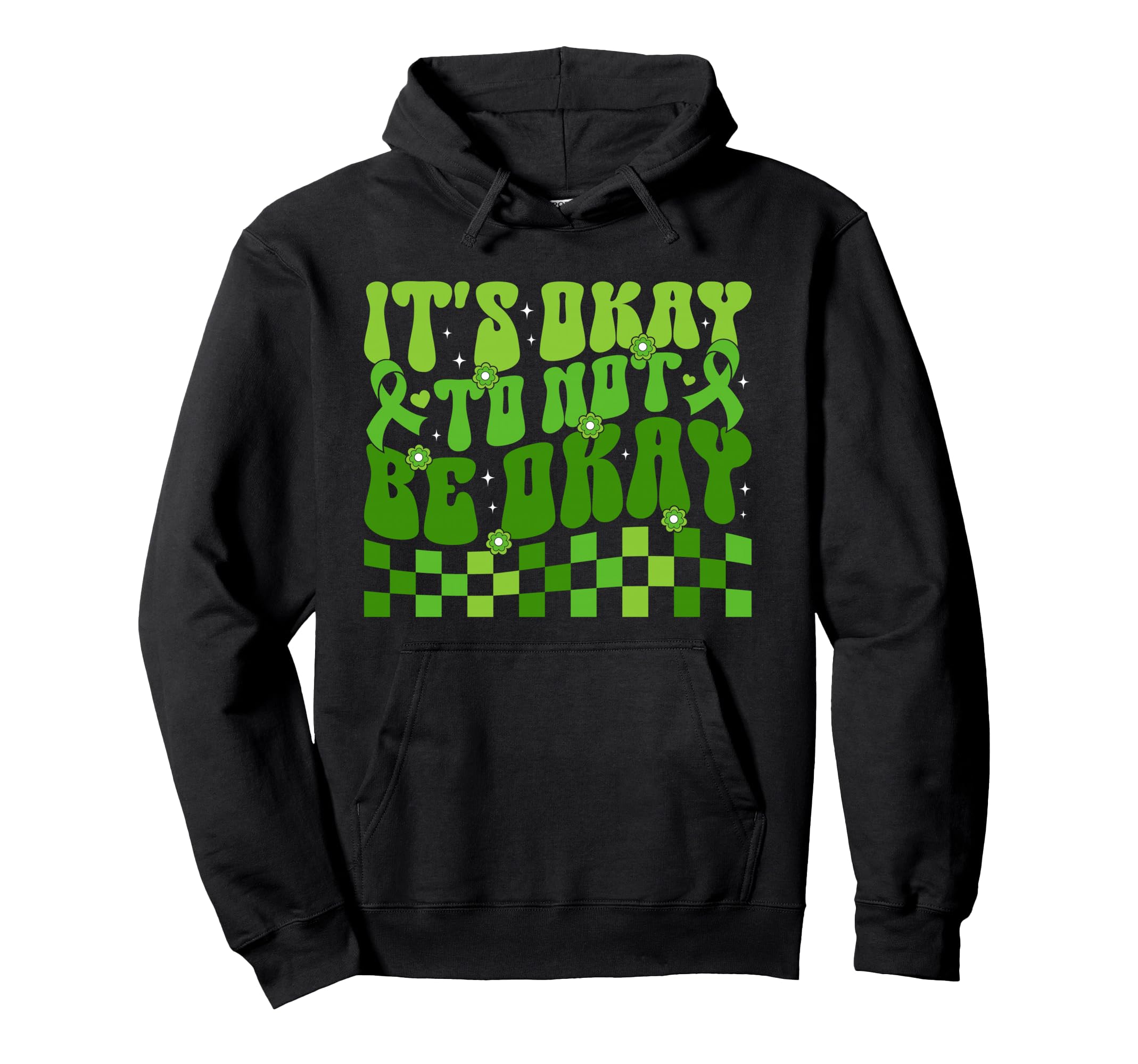 Mental Health Awareness Ribbon T-Shirt - Casual Everyday Wear for Adults - T-Shirt, Sweatshirt, Hoodie