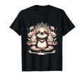 Zen Sloth Meditation Spiritual T-Shirt - Novelty Apparel for Adults - T-Shirt, Sweatshirt, Hoodie