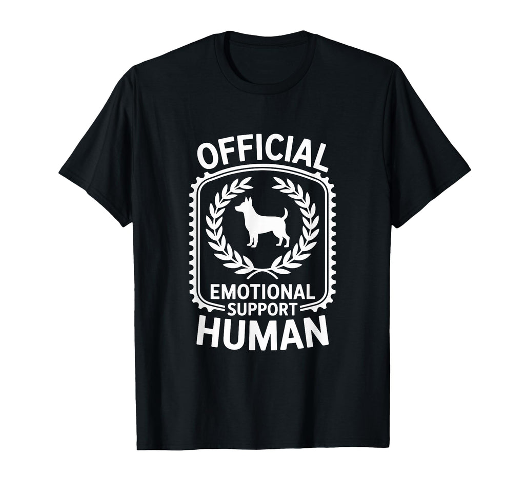Emotional Support Human Do Not Sweatshirt - Minimalist Print for Adults - T-Shirt, Sweatshirt, Hoodie