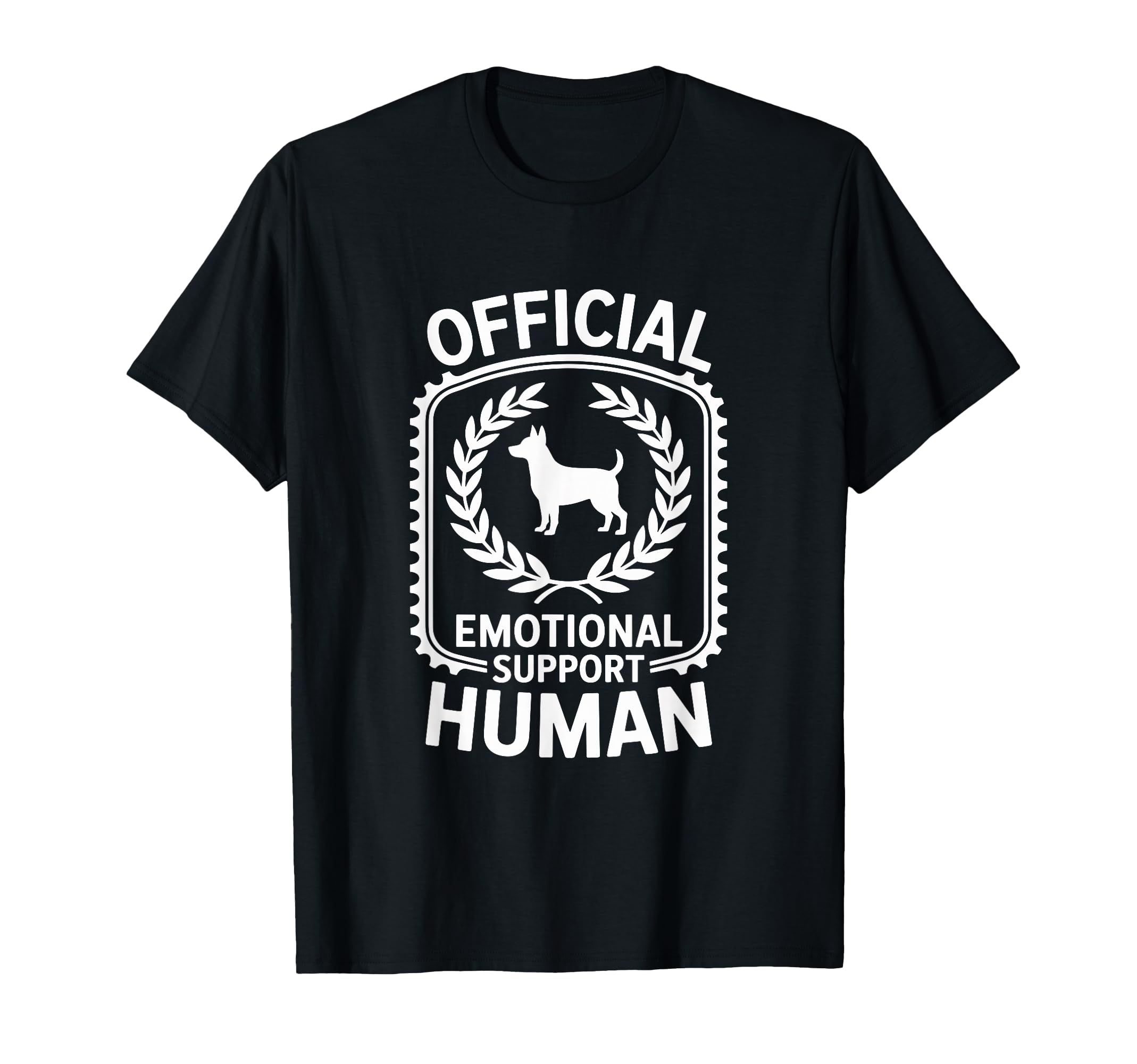 Emotional Support Human Do Not Sweatshirt - Minimalist Print for Adults - T-Shirt, Sweatshirt, Hoodie