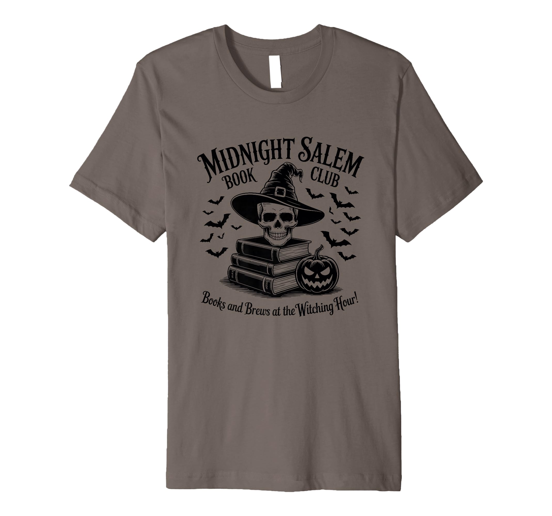 Midnight Salem Book Club Books Broom T-Shirt - Streetwear Style Men Women - T-Shirt, Sweatshirt, Hoodie