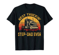 Mens Best Truckin Step Dad Ever T-Shirt - Streetwear Style Men Women - T-Shirt, Sweatshirt, Hoodie