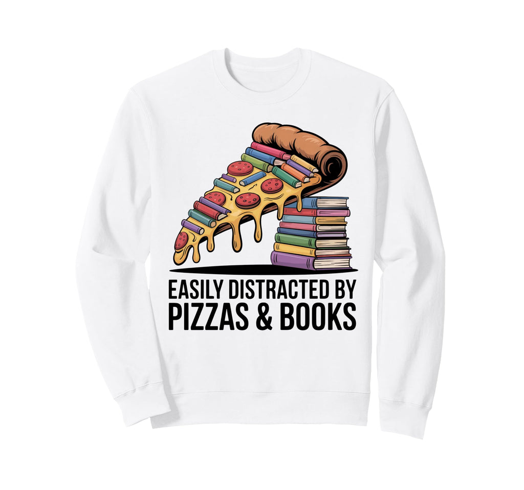 I Love Pizza Slice Pizza Costume Sweatshirt - Minimalist Print Men Women - T-Shirt, Sweatshirt, Hoodie