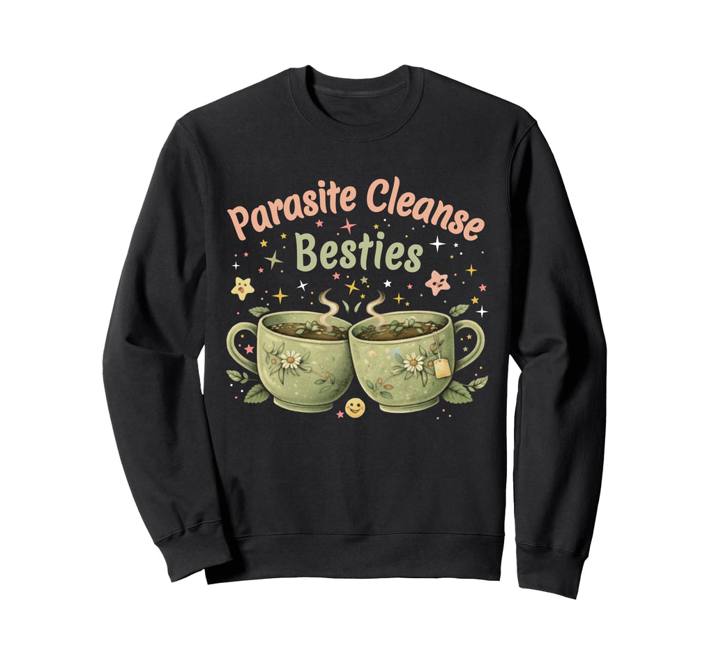 Funny Wellness Vibes Aesthetic Tea Sweatshirt - Novelty Apparel for Adults - T-Shirt, Sweatshirt, Hoodie