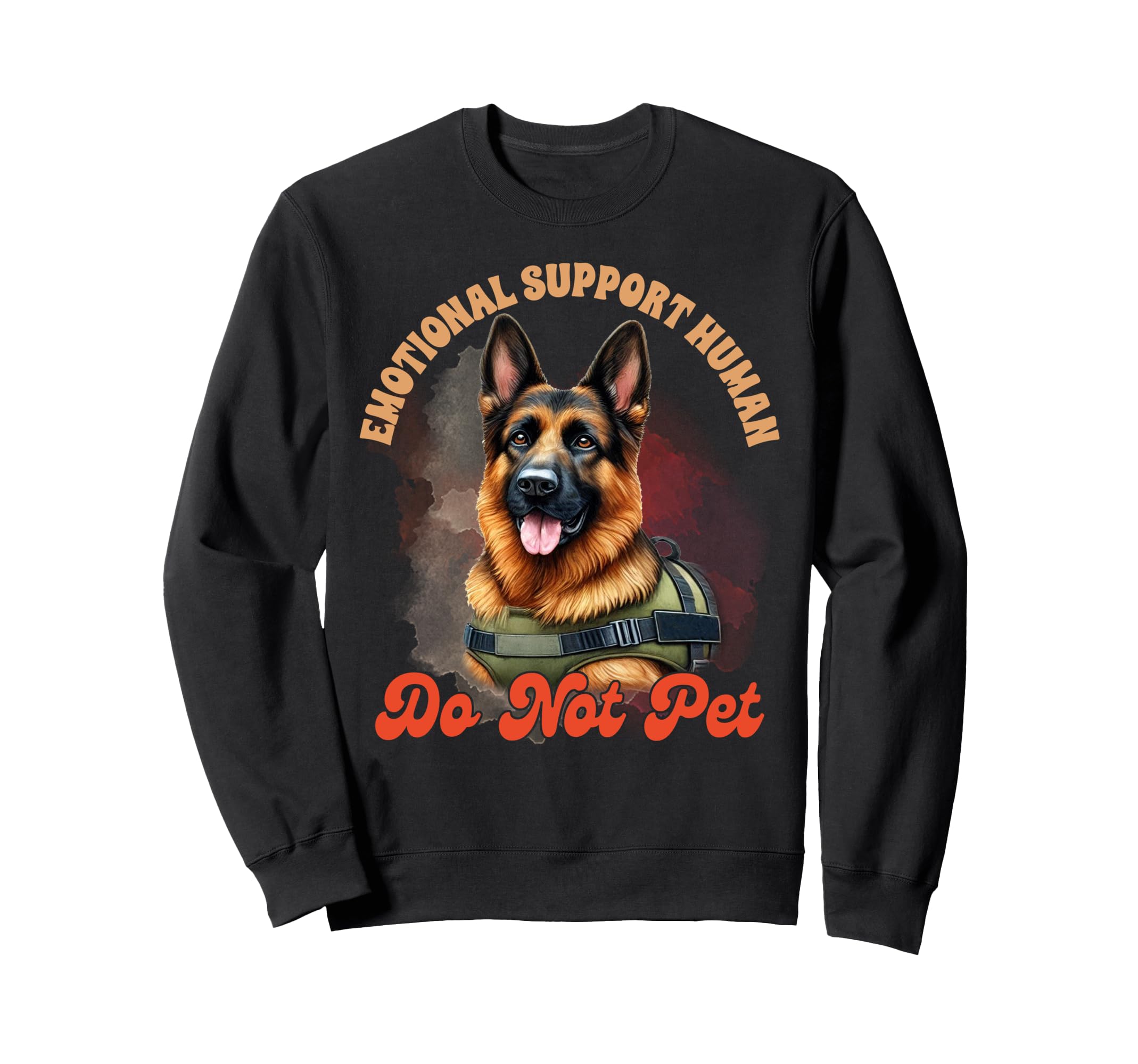 Service Dog Trainer Emotional Sweatshirt - Graphic Print for Adults - T-Shirt, Sweatshirt, Hoodie