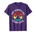 Some Therapists Have Four Legs Dog Trainer T-Shirt - Unique Graphic Unisex - T-Shirt, Sweatshirt, Hoodie