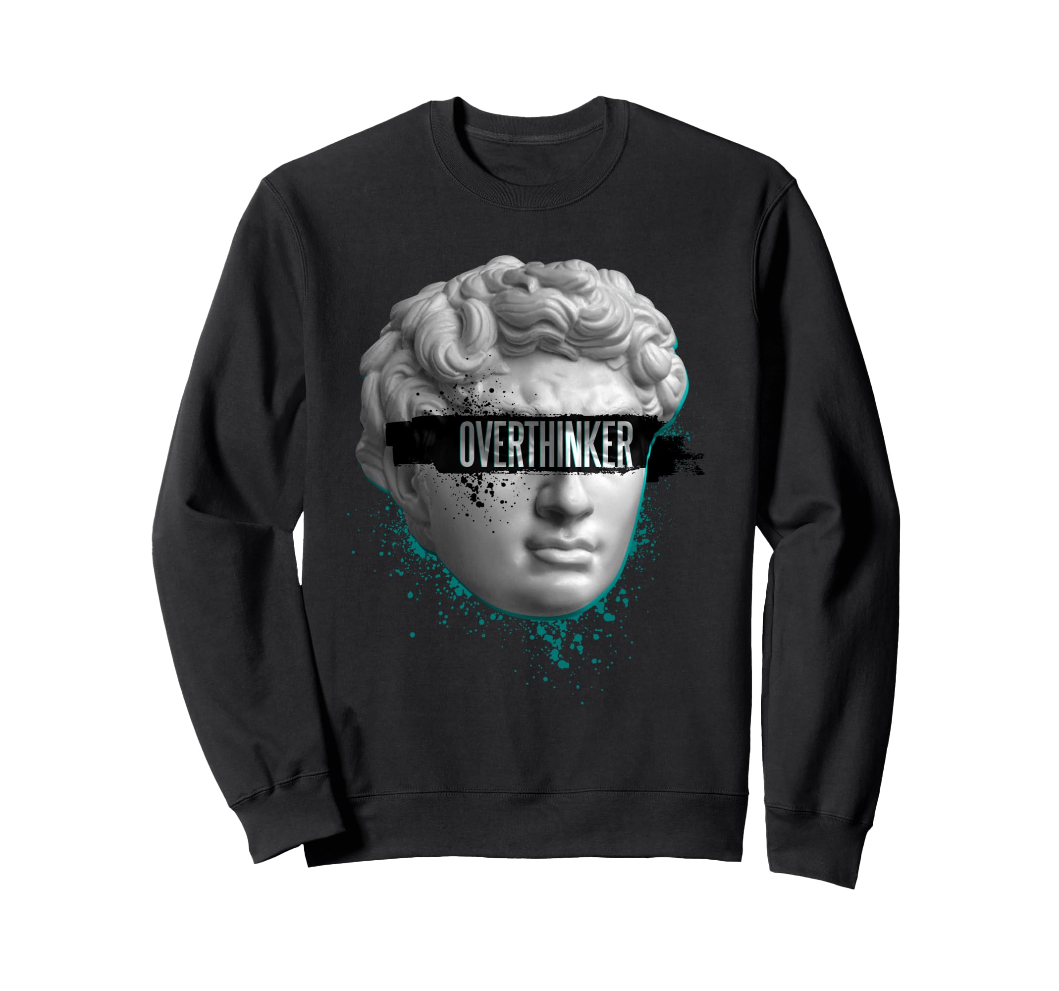 Extravagant Artful Collage Sweatshirt - Novelty Apparel Men Women - T-Shirt, Sweatshirt, Hoodie