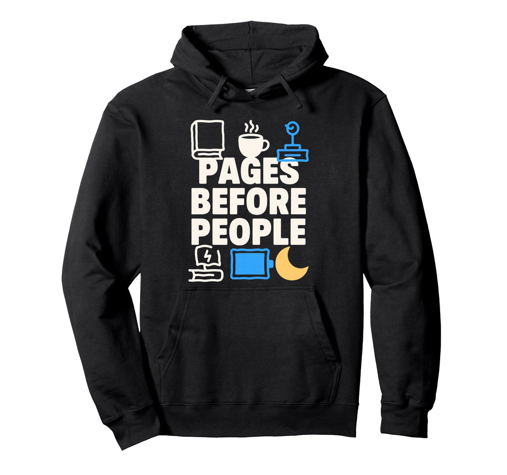 Booktrovert Introvert Reader Hoodie - Casual Everyday Wear for Adults - T-Shirt, Sweatshirt, Hoodie