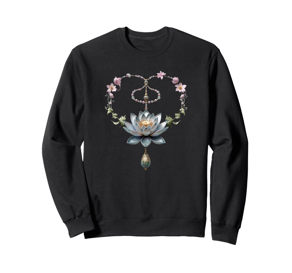 Meditation Spiritual Lotus Flower T-Shirt - Aesthetic Graphic Men Women - T-Shirt, Sweatshirt, Hoodie