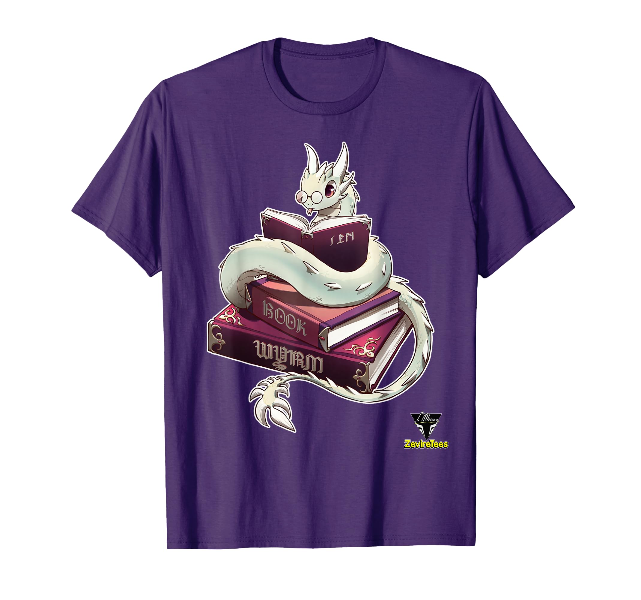 Book Wyrm T-Shirt - Aesthetic Graphic Men Women - T-Shirt, Sweatshirt, Hoodie