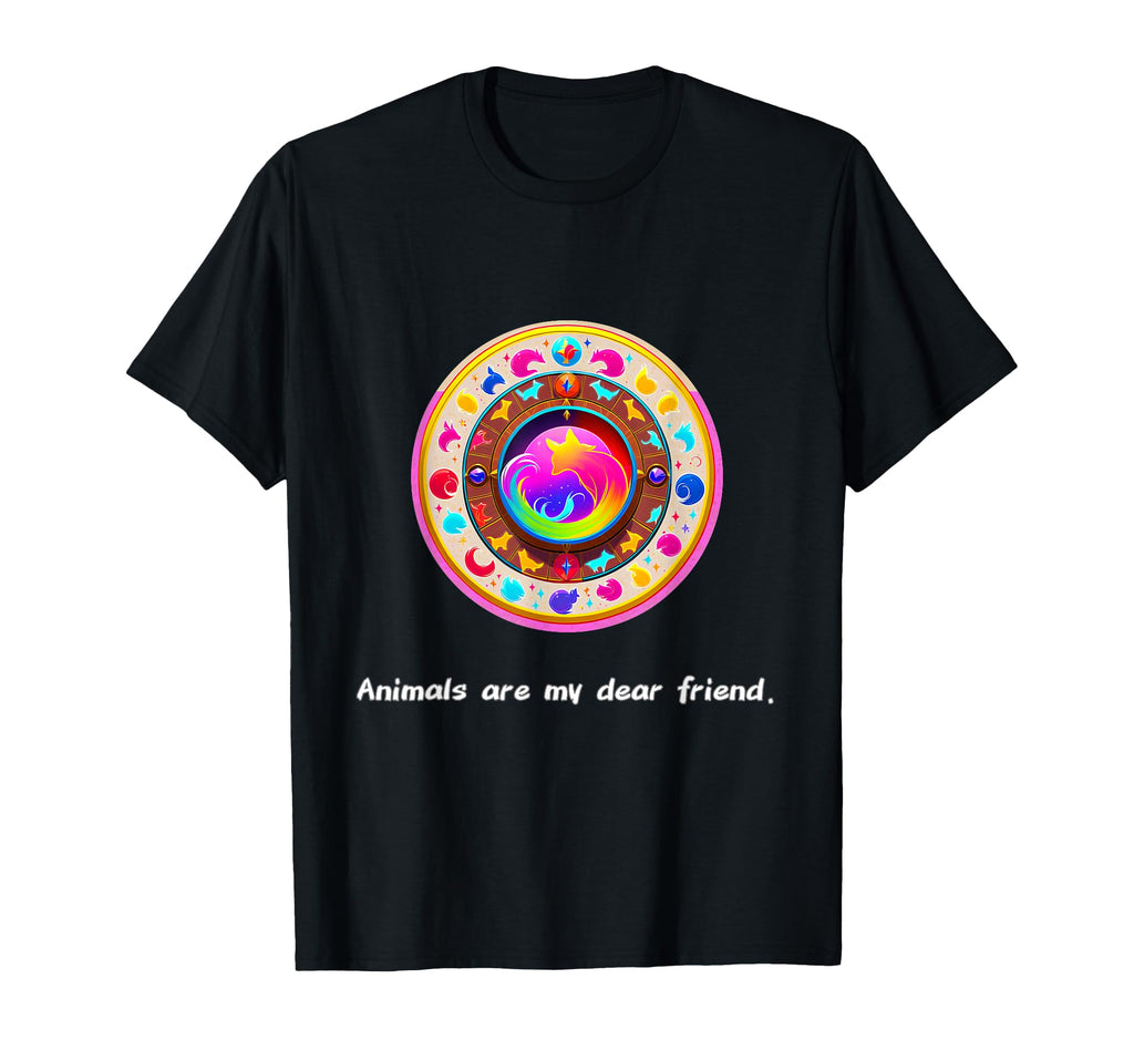 Animals Are My Best Friends Sacred Animals T-Shirt - Trendy Graphic Unisex - T-Shirt, Sweatshirt, Hoodie