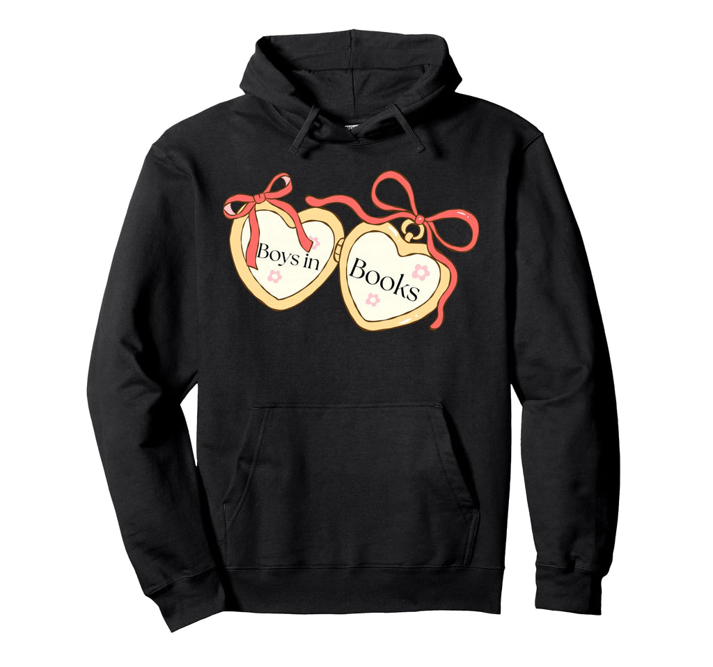 Locket Art Books Lover Hoodie - Streetwear Style Unisex - T-Shirt, Sweatshirt, Hoodie