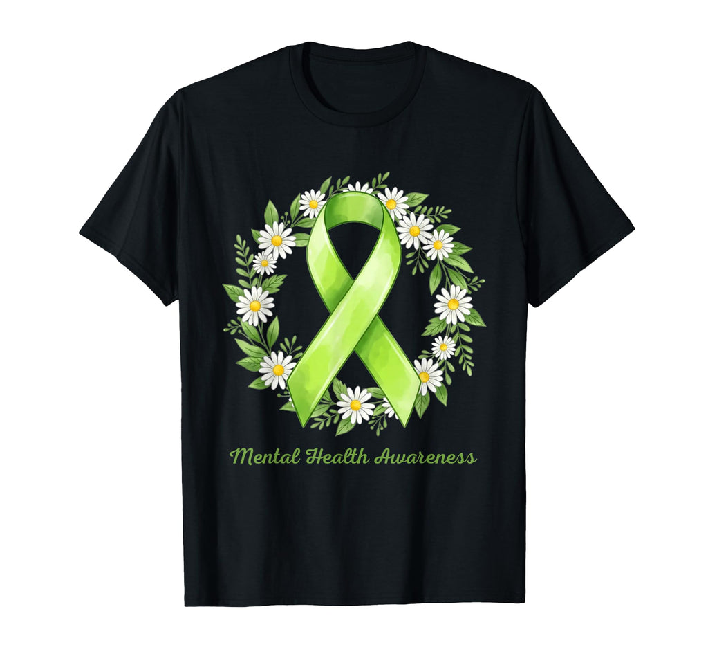 Mental Health Matters End Stigma Awareness T-Shirt - Unique Graphic Unisex - T-Shirt, Sweatshirt, Hoodie