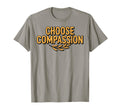 Choose Compassion Yoga Circle Meditation T-Shirt - Custom Art Print Unisex - T-Shirt, Sweatshirt, Hoodie