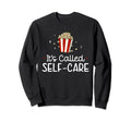 Popcorn Its Called Self Care Movie Sweatshirt - Fun Novelty Design Unisex - T-Shirt, Sweatshirt, Hoodie