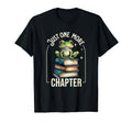 Just One More Chapter Frog Reading Book T-Shirt - Trendy Graphic Men Women - T-Shirt, Sweatshirt, Hoodie