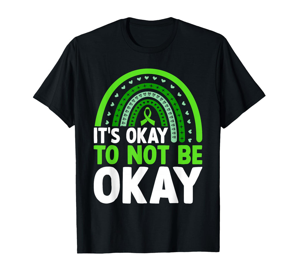 Its Okay To Not Be Okay Mental T-Shirt - Aesthetic Graphic Men Women - T-Shirt, Sweatshirt, Hoodie