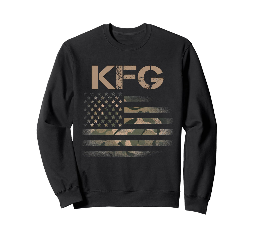 Kfg Keep Fn Going Military Army Sweatshirt - Novelty Apparel Men Women - T-Shirt, Sweatshirt, Hoodie