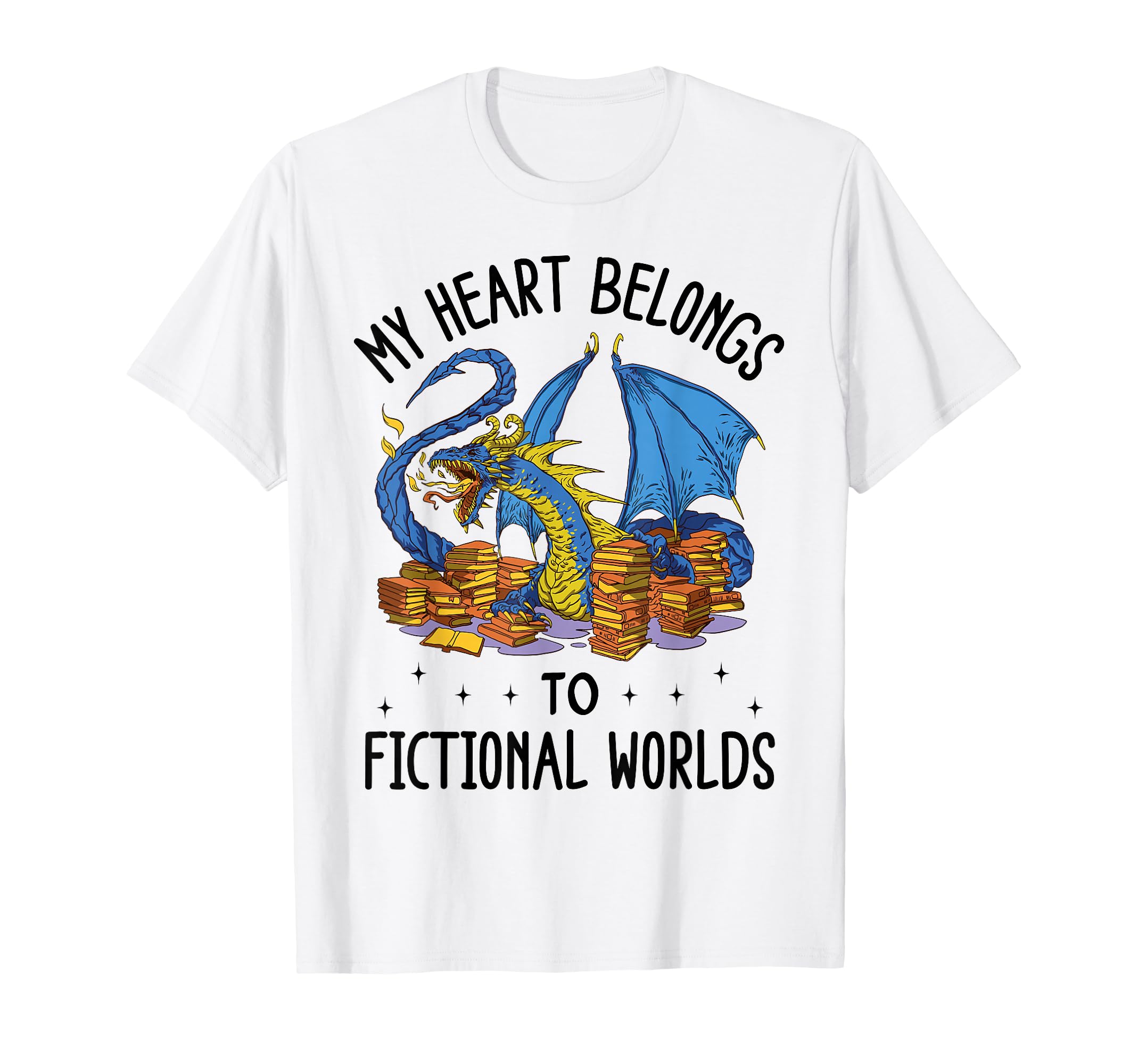 Reading Dragon Booktok Book Lover Book T-Shirt - Fun Novelty Design Unisex - T-Shirt, Sweatshirt, Hoodie
