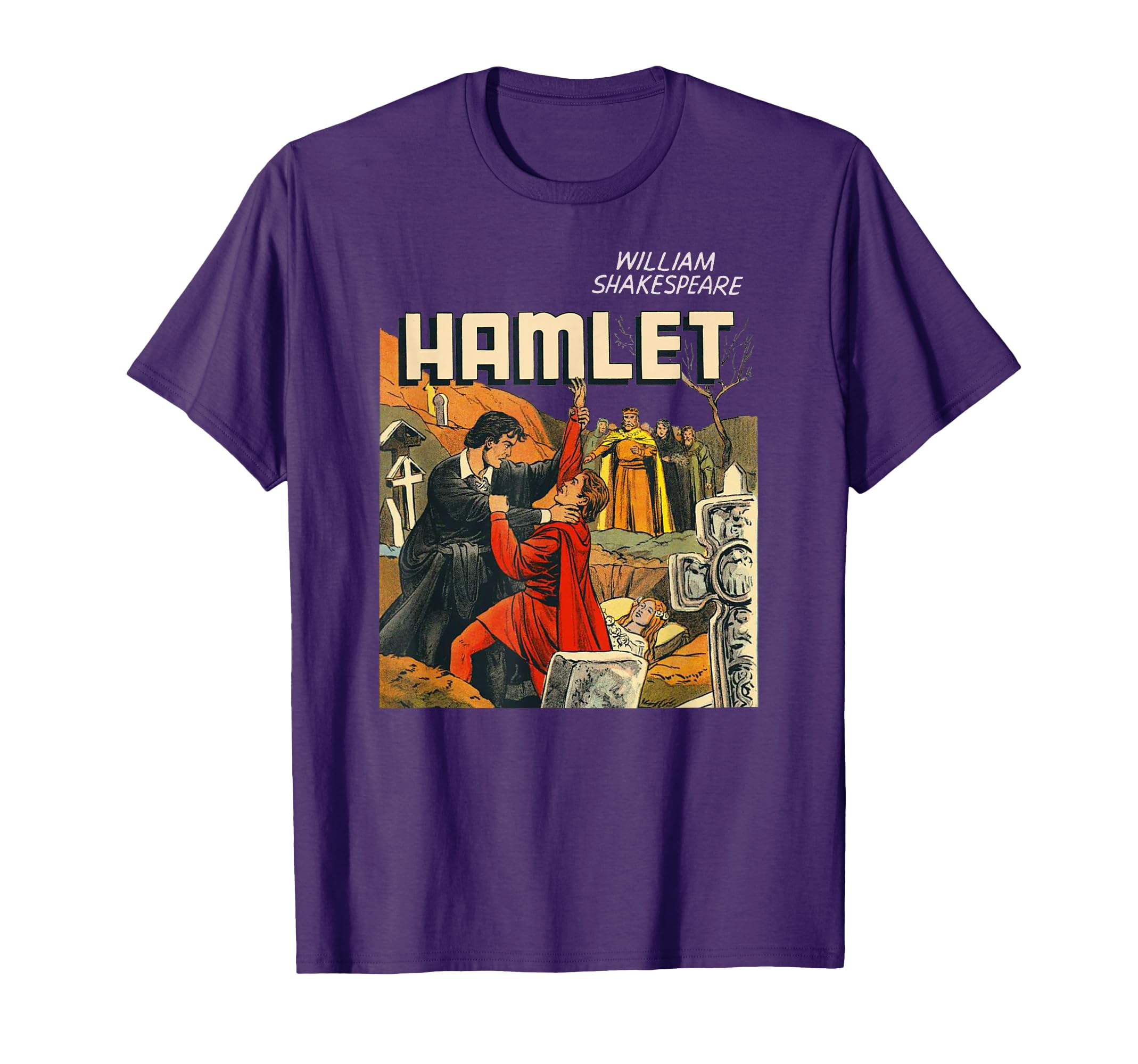 Shakespeare Hamlet Hamlet Laertes T-Shirt - Novelty Apparel for Adults - T-Shirt, Sweatshirt, Hoodie