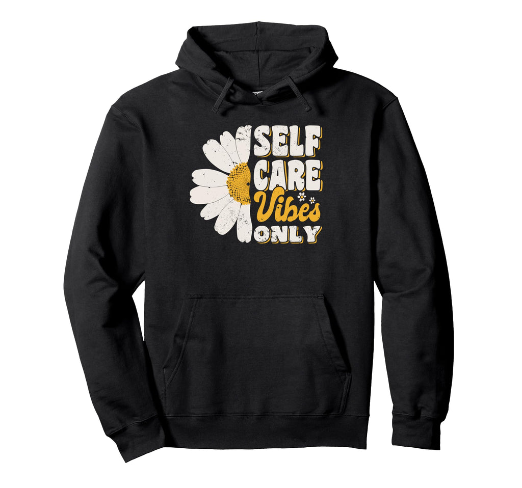 Self Care Vibes Spread Raising Awareness Hoodie - Custom Art Print Unisex - T-Shirt, Sweatshirt, Hoodie