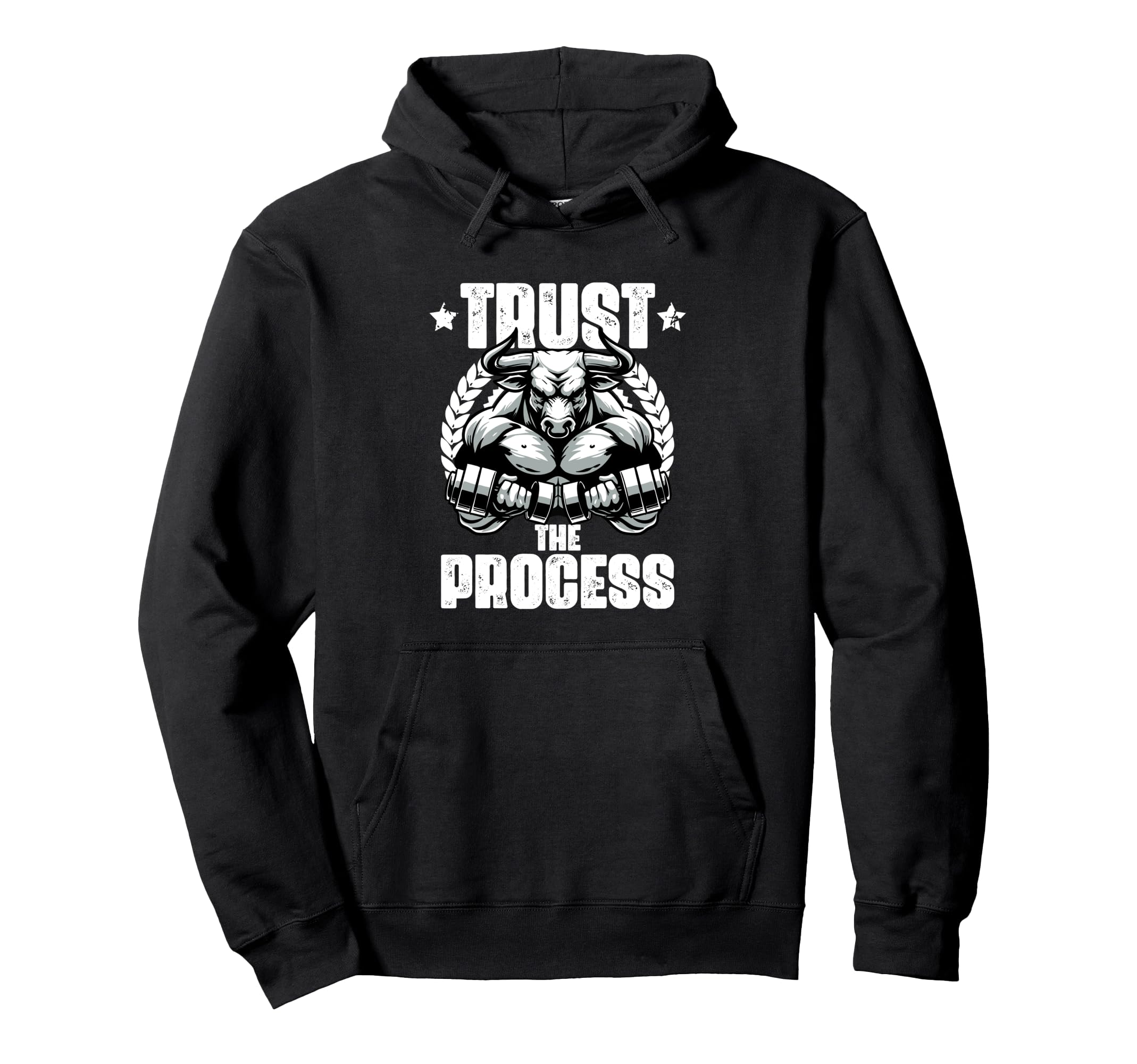 Trust Process Weightlift Workouts Gym Hoodie - Streetwear Style Unisex - T-Shirt, Sweatshirt, Hoodie