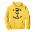 Hold Partner Im Overstimulated Cowboy Hoodie - Unique Graphic Men Women - T-Shirt, Sweatshirt, Hoodie