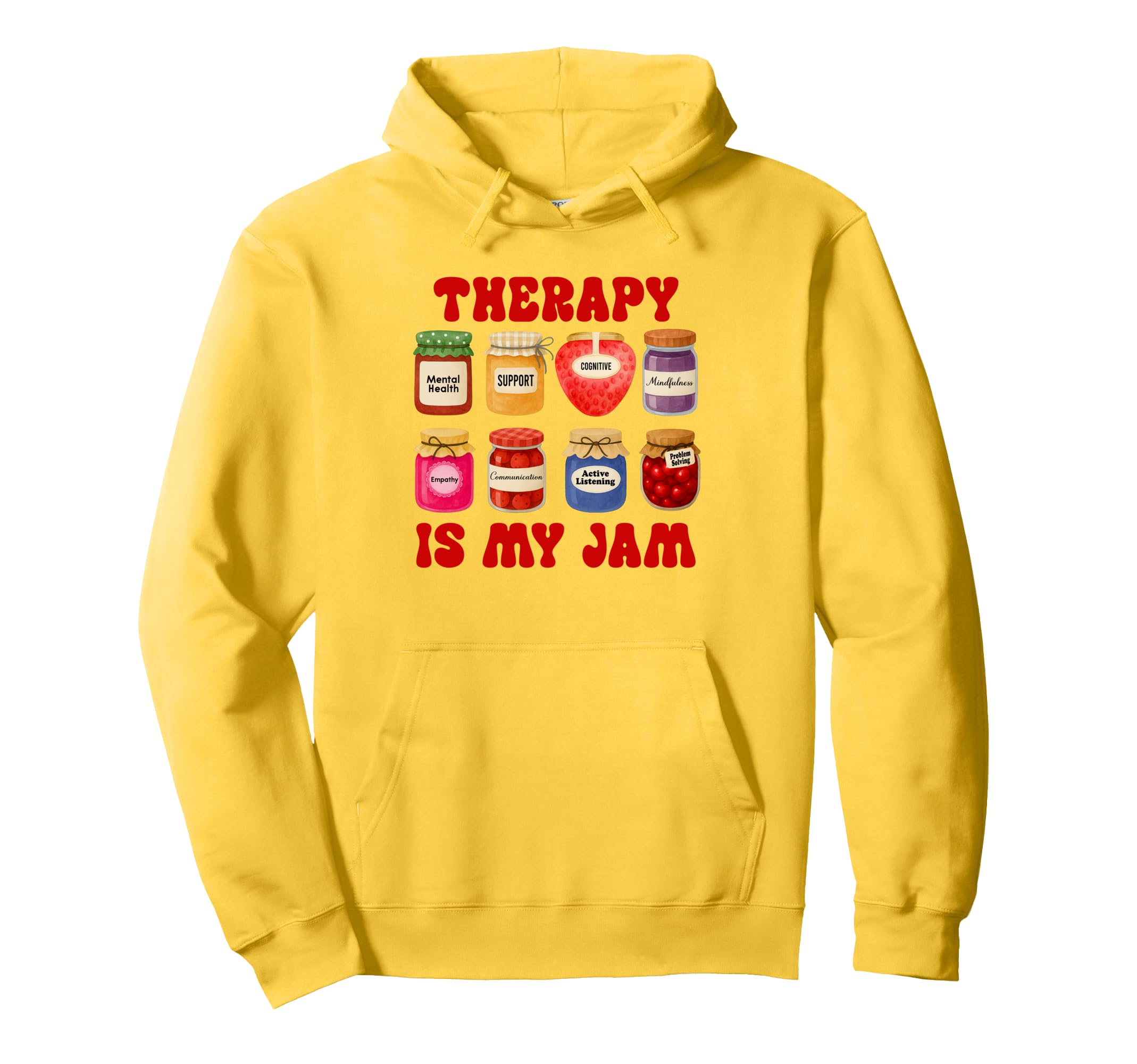 Mental Health Therapist Anxiety Anxious Hoodie - Trendy Graphic for Adults - T-Shirt, Sweatshirt, Hoodie