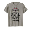 Mountain Funny Camping And Dog Are My T-Shirt - Unique Graphic Men Women - T-Shirt, Sweatshirt, Hoodie