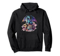 Dragons And Books Fantasy Dragon Bookworm Hoodie - Streetwear Style Unisex - T-Shirt, Sweatshirt, Hoodie