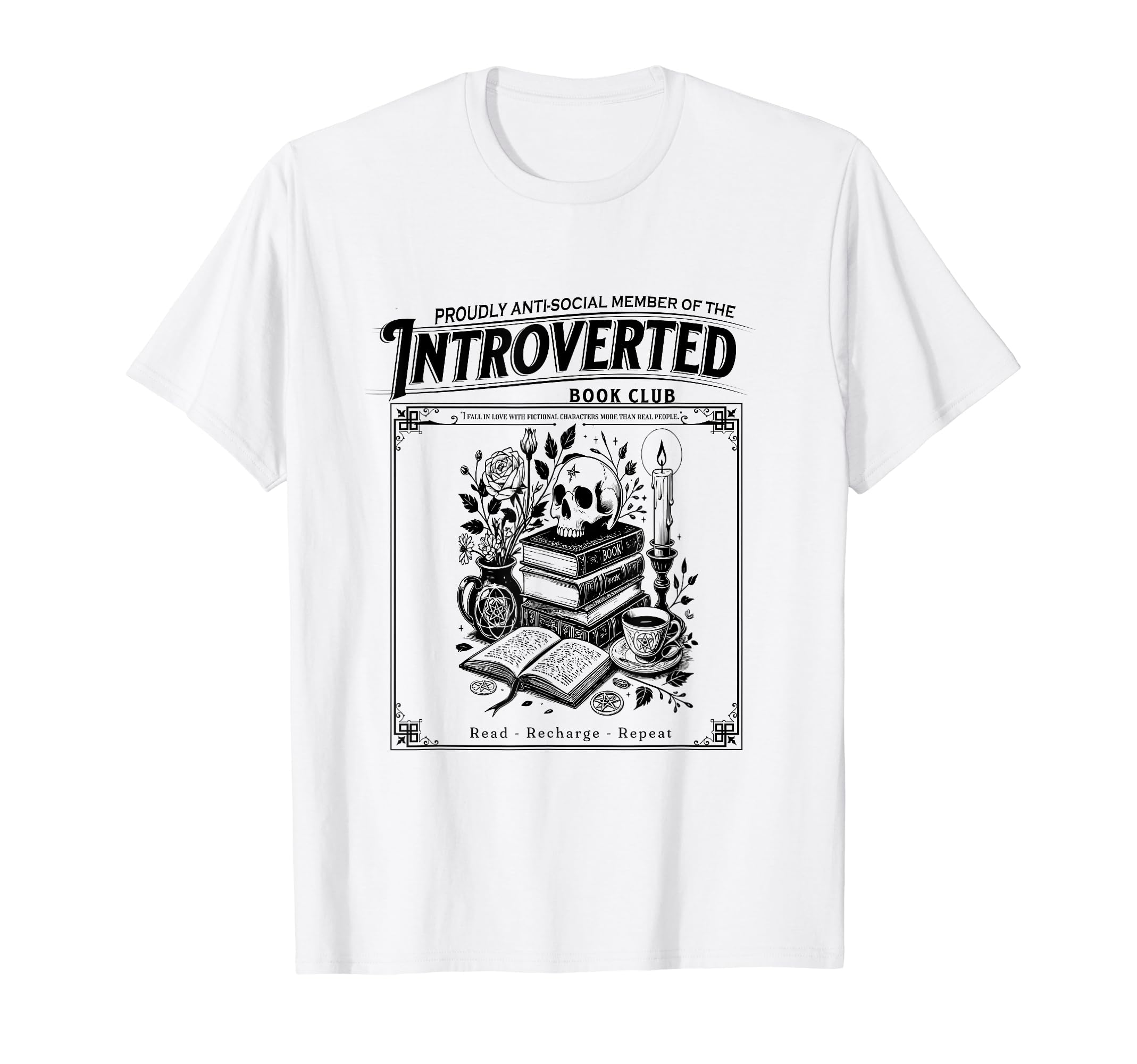 Proud Anti Social Member Introverted T-Shirt - Novelty Apparel Men Women - T-Shirt, Sweatshirt, Hoodie