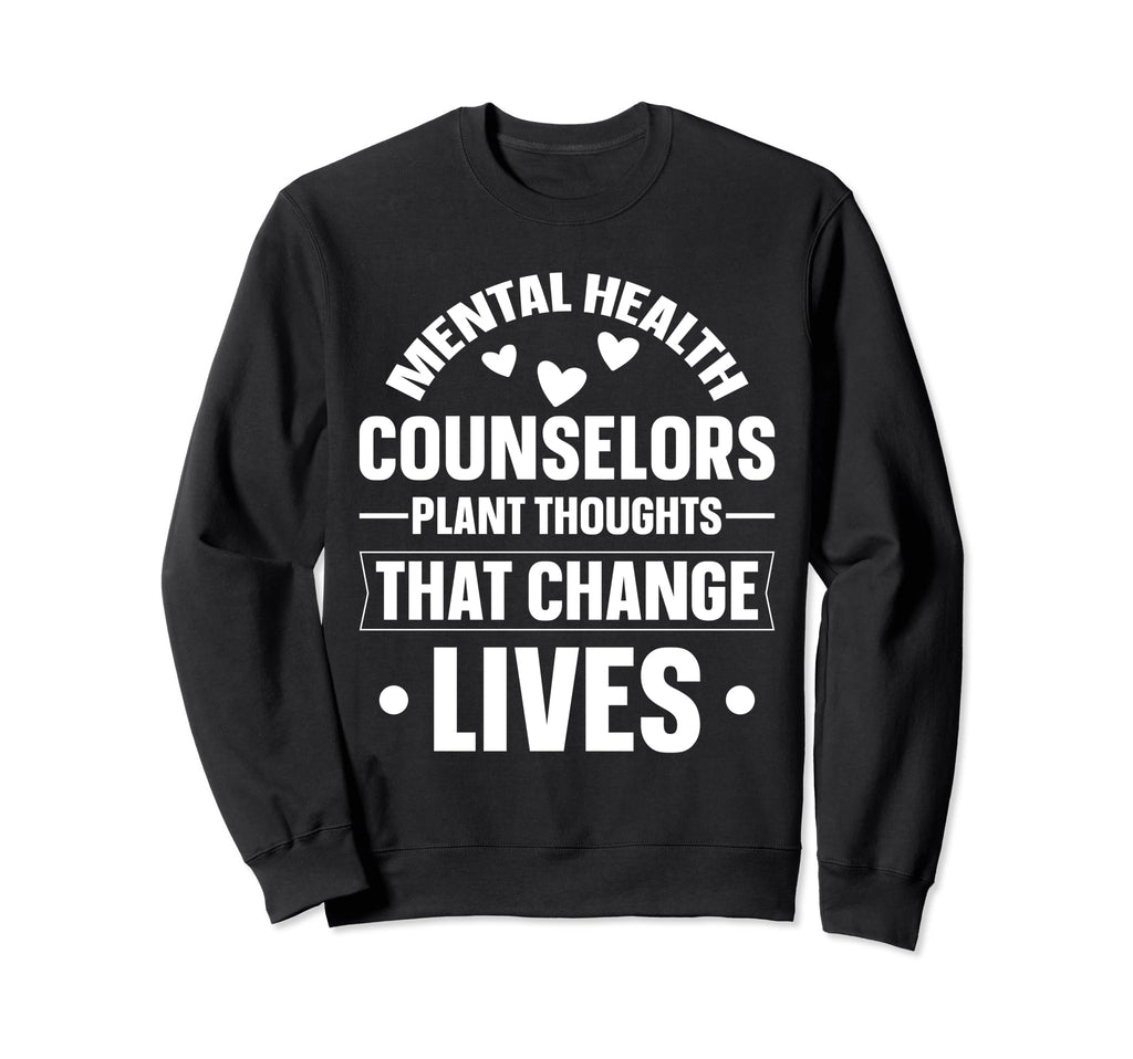 Mental Health Counselor Sweatshirt - Minimalist Print for Adults - T-Shirt, Sweatshirt, Hoodie