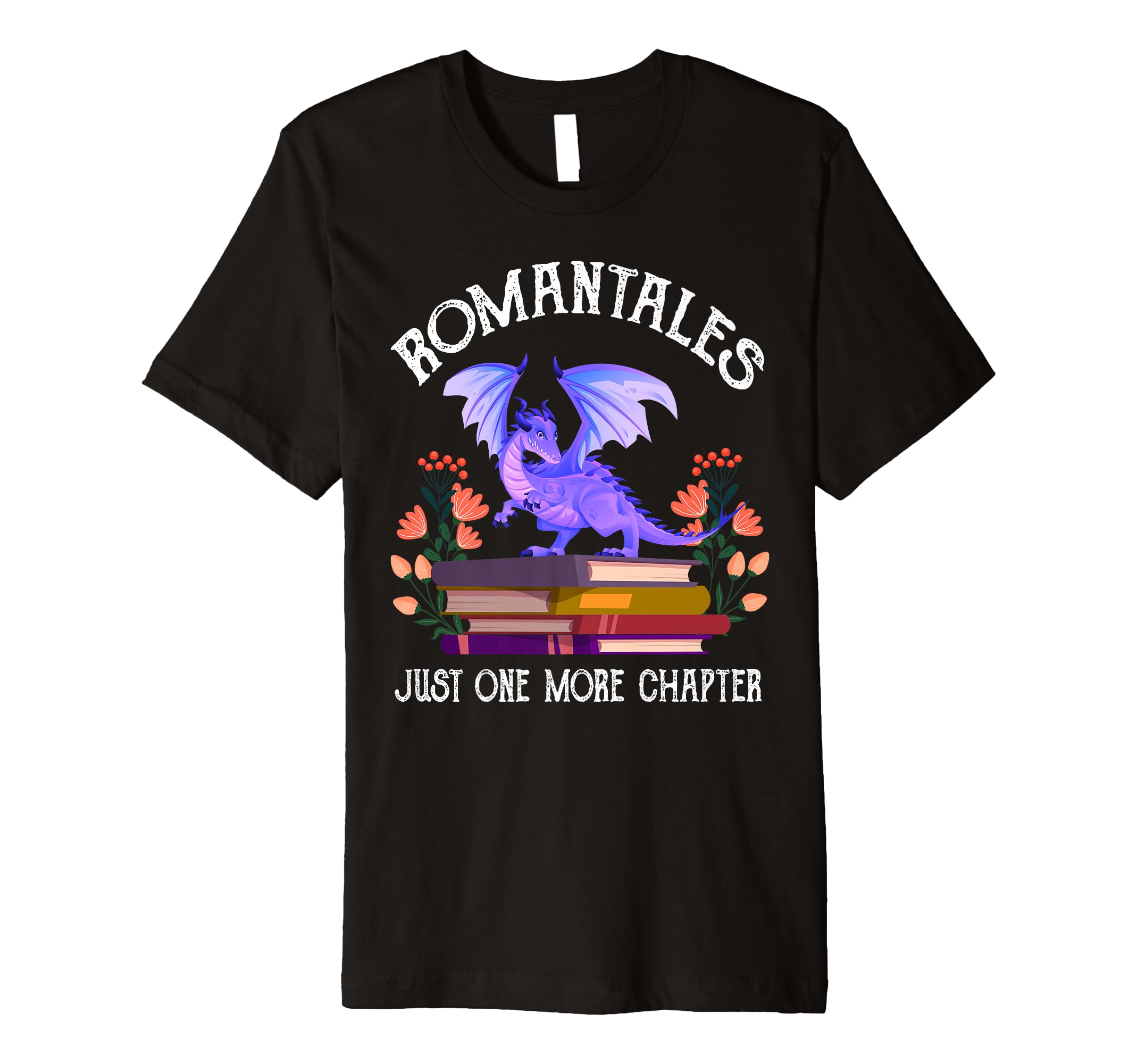 Romantales Dragon Books Chapter T-Shirt - Aesthetic Graphic for Adults - T-Shirt, Sweatshirt, Hoodie