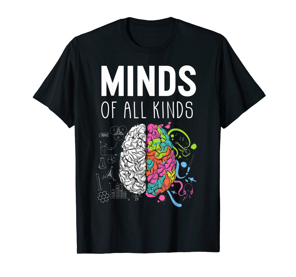 Neurodiversity Brain Adhd Autism T-Shirt - Unique Graphic for Adults - T-Shirt, Sweatshirt, Hoodie