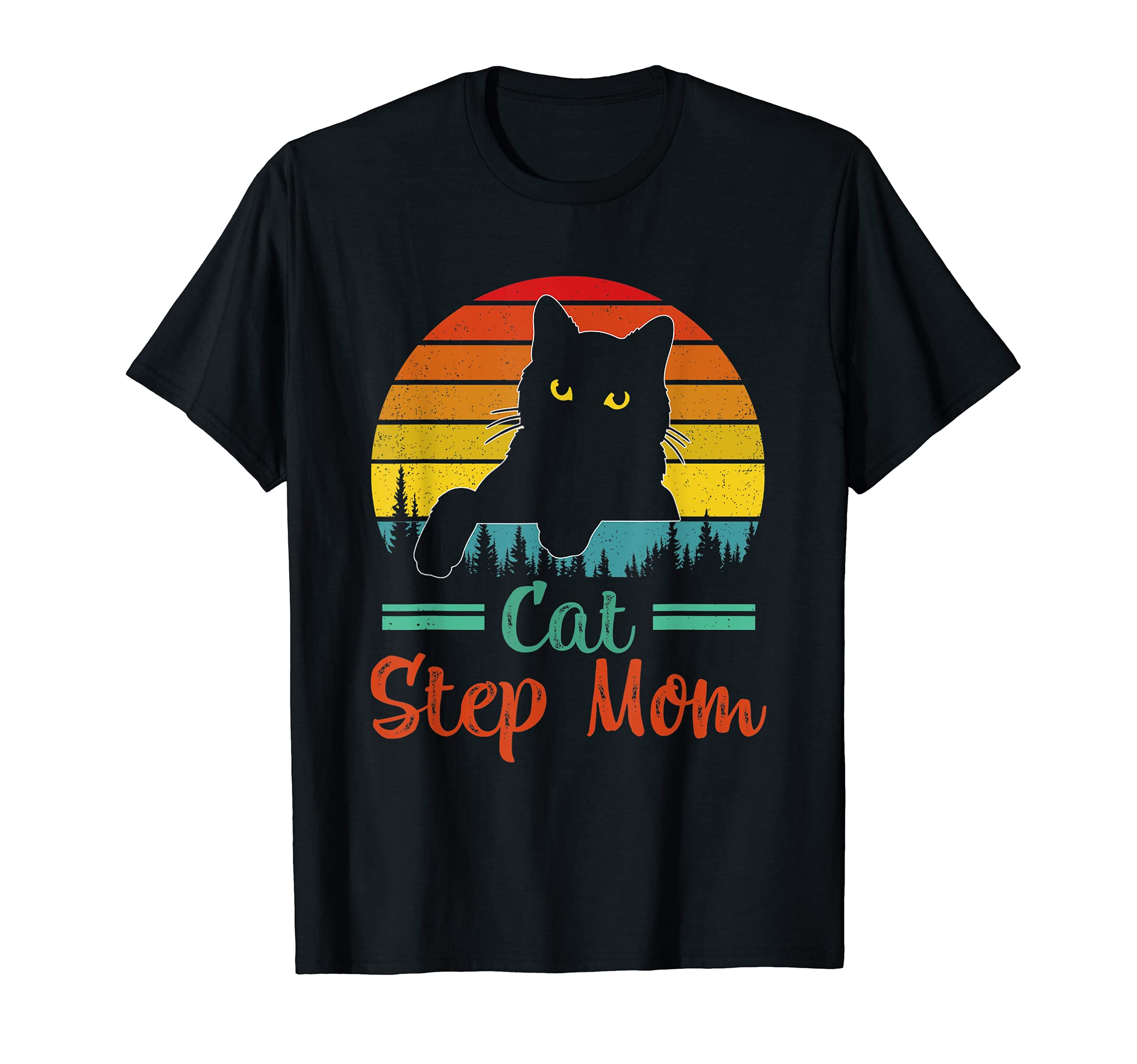 Distressed Sun Cat Kitten Best Cat T-Shirt - Custom Art Print for Adults - T-Shirt, Sweatshirt, Hoodie