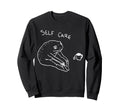 Frog Self Care Funny Meme Sweatshirt - Unique Graphic for Adults - T-Shirt, Sweatshirt, Hoodie
