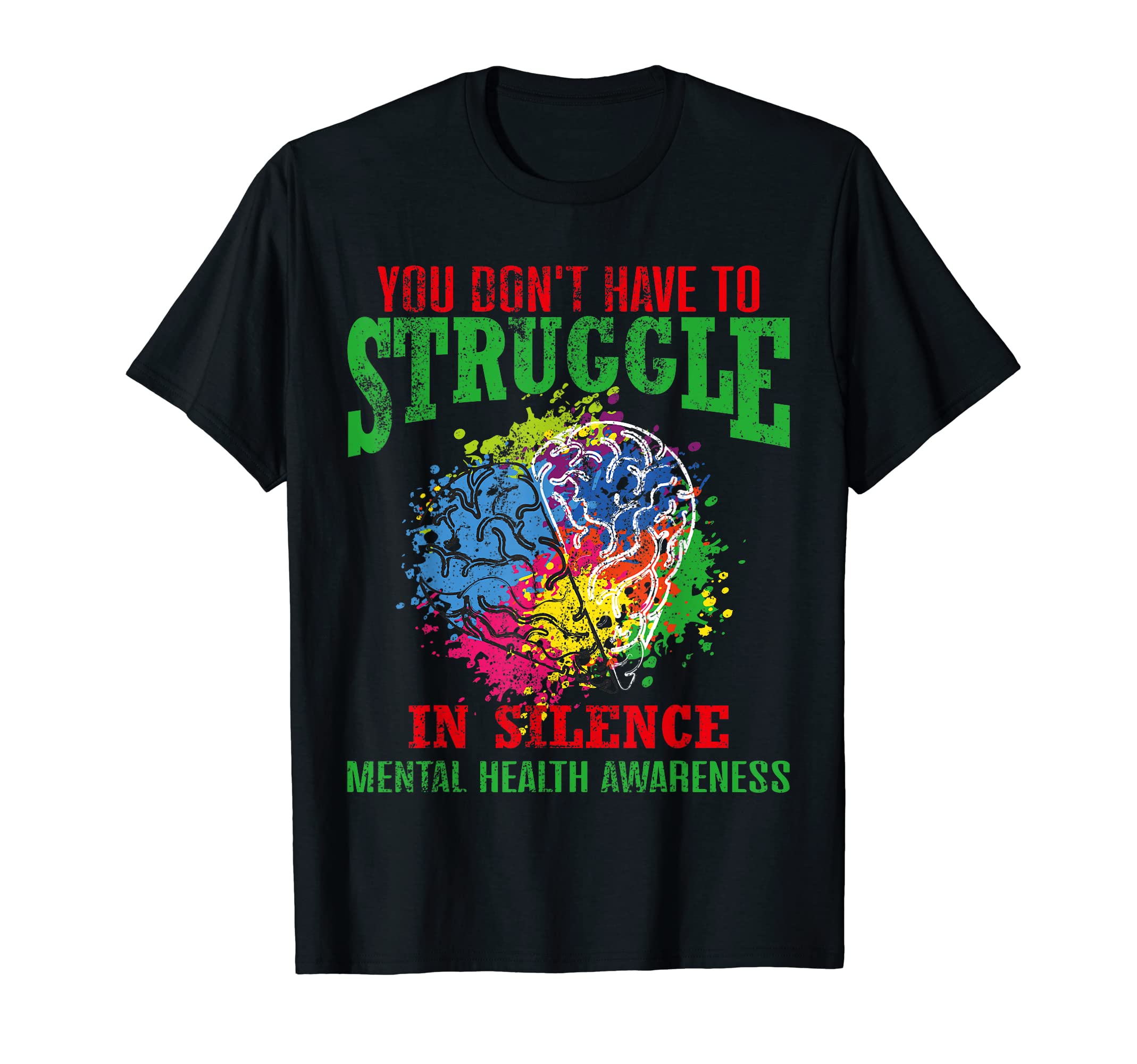 You Dont Have To Struggle Silence T-Shirt - Aesthetic Graphic Men Women - T-Shirt, Sweatshirt, Hoodie
