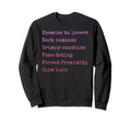 Bibliophile Romance Book Genre Sweatshirt - Streetwear Style Unisex - T-Shirt, Sweatshirt, Hoodie