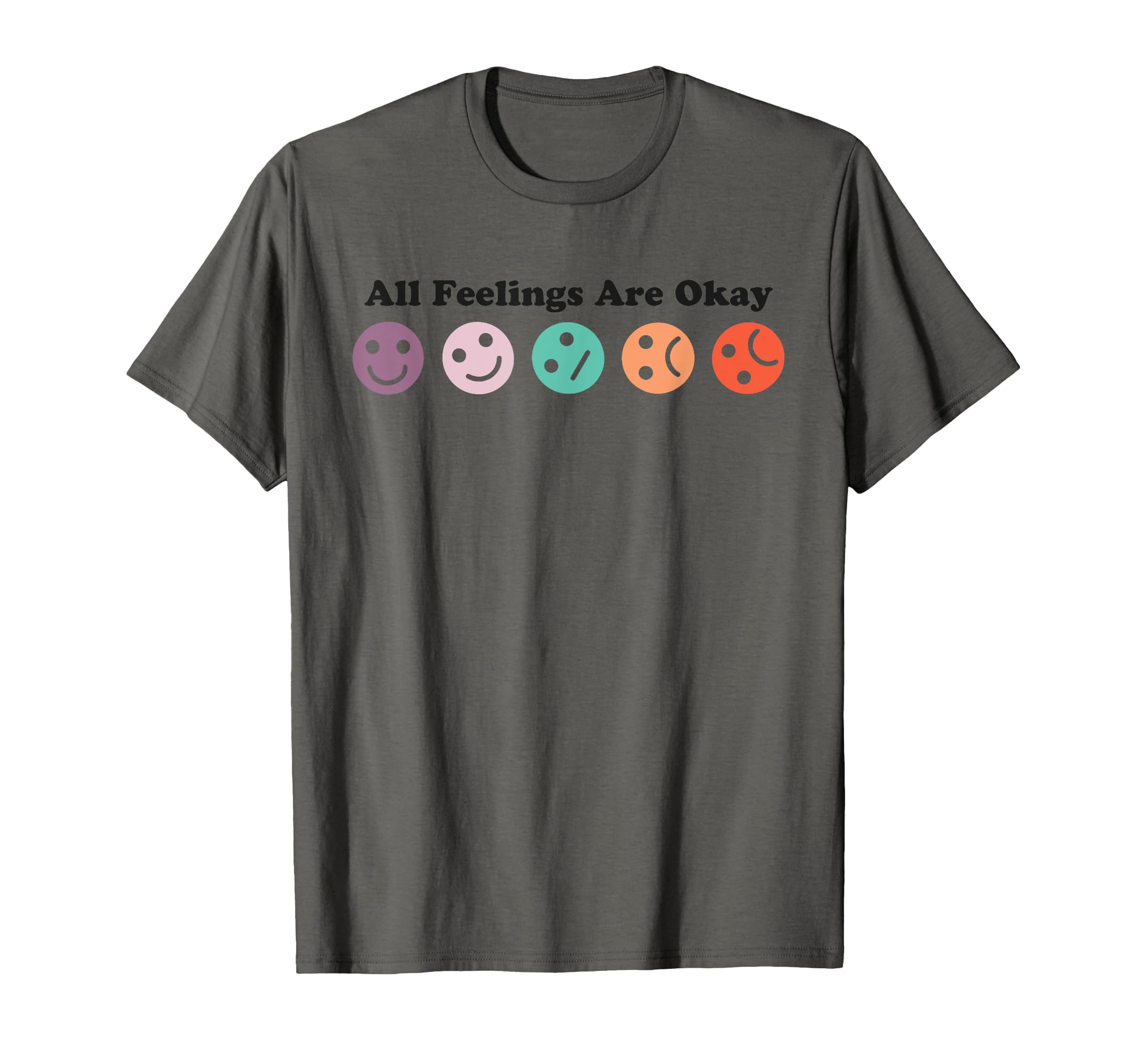 All Feelings Are Okay Mental Health T-Shirt - Graphic Print Men Women - T-Shirt, Sweatshirt, Hoodie