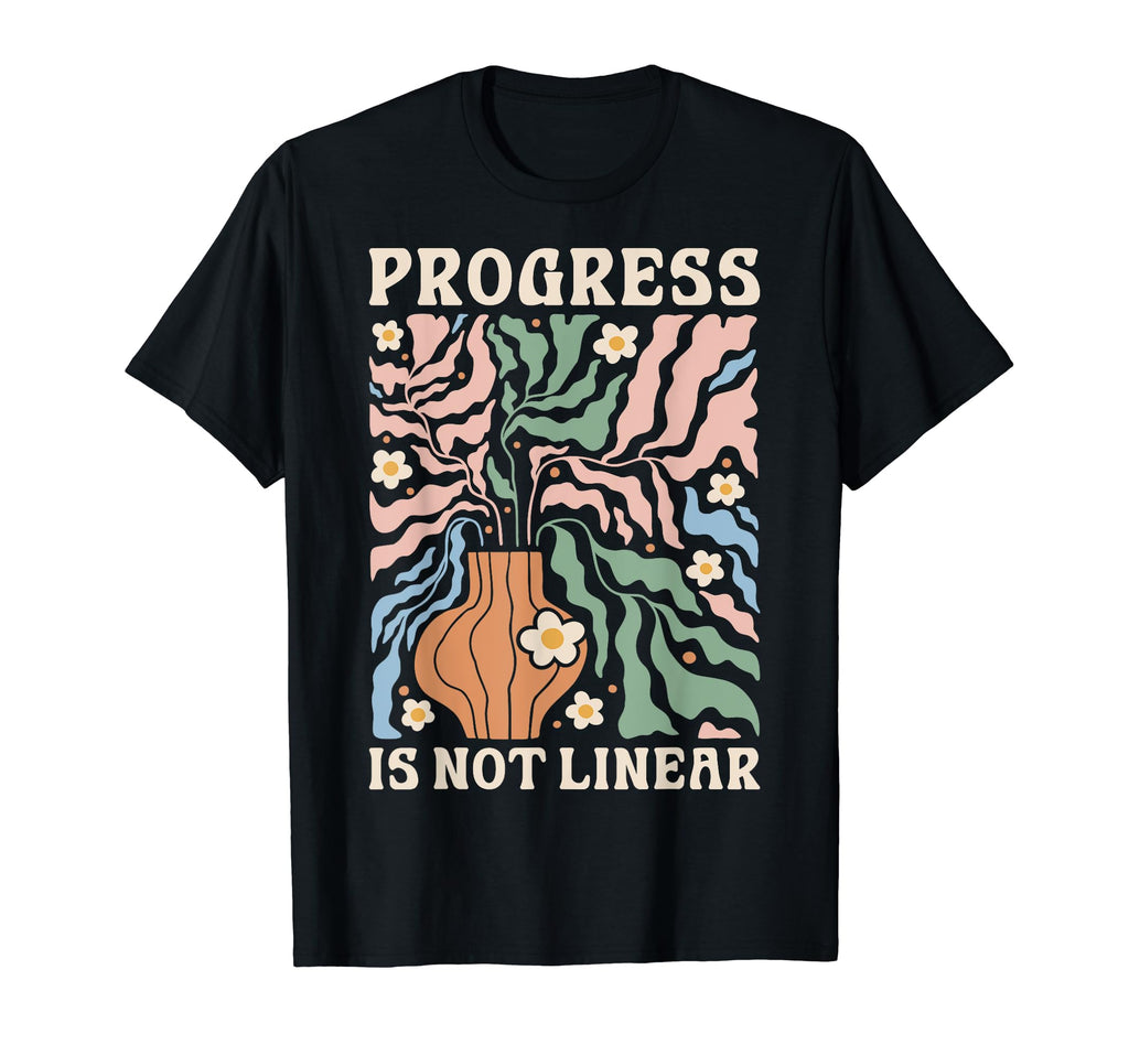 Progress Is Not Linear Sped T-Shirt - Casual Everyday Wear Men Women - T-Shirt, Sweatshirt, Hoodie