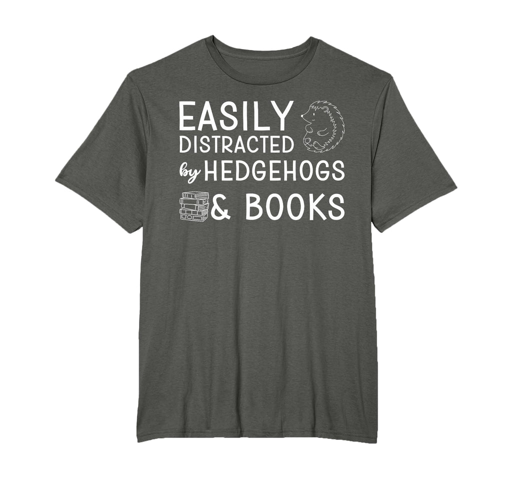 Easily Distracted Hedgehogs And T-Shirt - Custom Art Print for Adults - T-Shirt, Sweatshirt, Hoodie