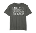 Easily Distracted Hedgehogs And T-Shirt - Custom Art Print for Adults - T-Shirt, Sweatshirt, Hoodie