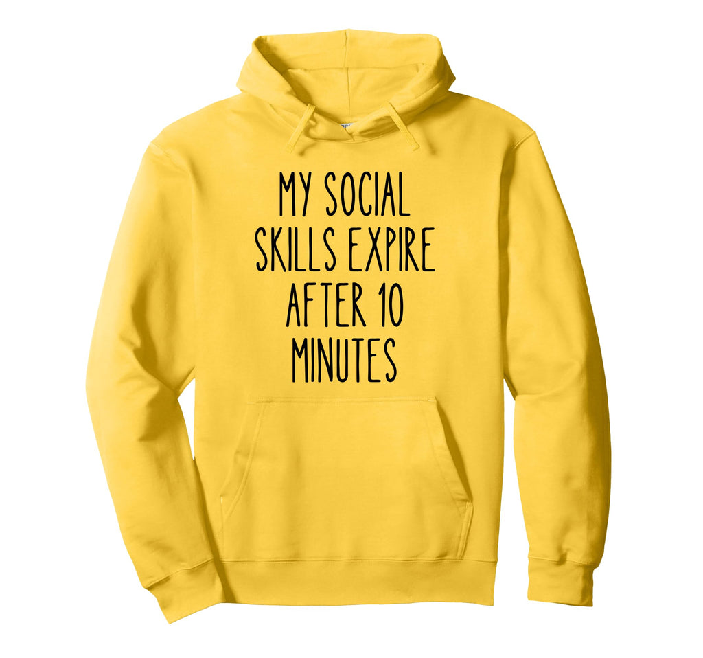 Funny Introvert Self Deprecating Hoodie - Aesthetic Graphic for Adults - T-Shirt, Sweatshirt, Hoodie