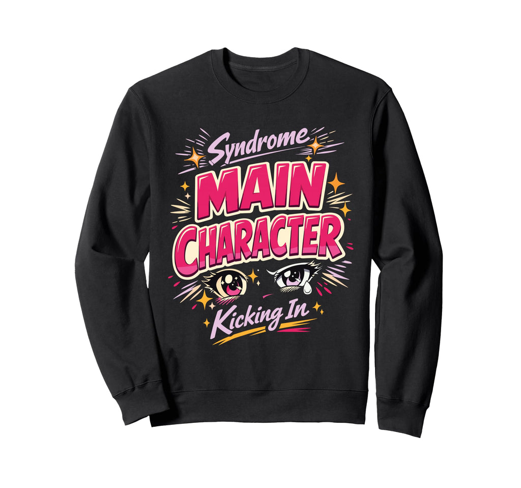 Anime Anxiety Overthinking Weeb Sweatshirt - Trendy Graphic Men Women - T-Shirt, Sweatshirt, Hoodie